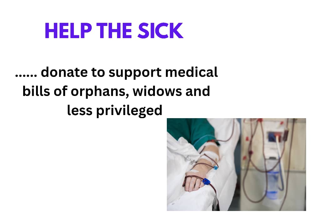 Foundation member providing medical assistance