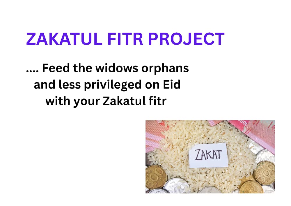 Volunteers preparing Zakatul Fitr grains